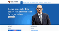 Desktop Screenshot of milostaborsky.cz